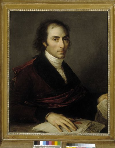 フランソワ・ブルギエールの肖像 作： Antoine Jean Gros