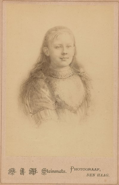 女王ヴィルヘルミナ 作： Antoine Johan Marinus Steinmetz