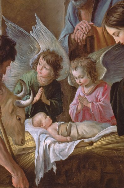 羊飼いの礼拝、1638年頃（99414の詳細） 作： Antoine Le Nain