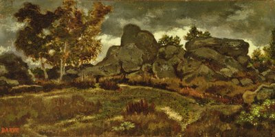 フォンテーヌブローの森 作： Antoine Louis Barye
