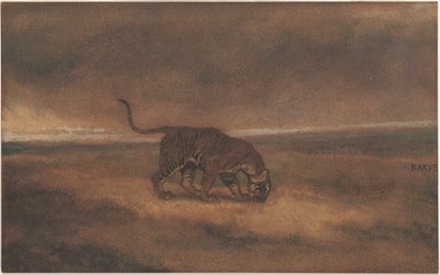 アントワーヌ・ルイ・バリー 猫のレプリカ像-