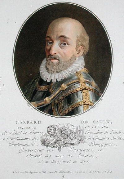 Gaspard de Saulx (1509-73) Lord of Tavanes 作： Antoine Louis Francois (after) Sergent Marceau