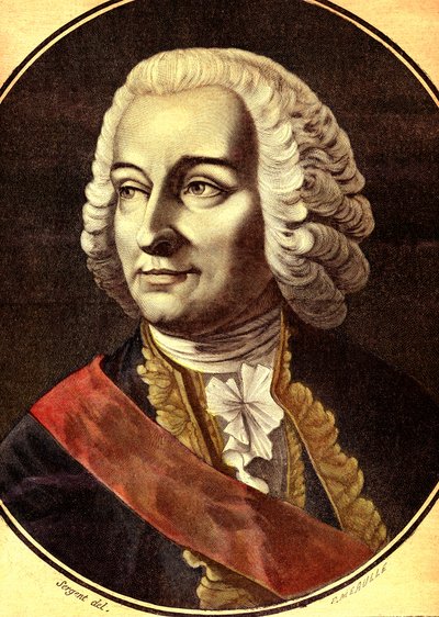 ジョゼフ・フランソワ、デュプレックス侯爵（エングレーヴィング） 作： Antoine Louis Francois (after) Sergent Marceau