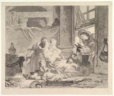 農夫の家族.nd 作： Antoine Louis Romanet