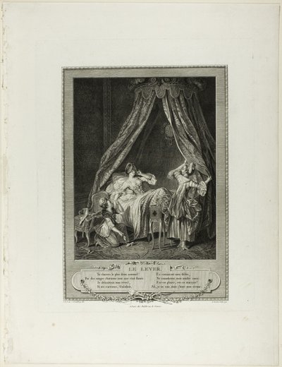 ライジング、『6世紀末の身体的・道徳的衣装の記念碑』より 作： Antoine Louis Romanet