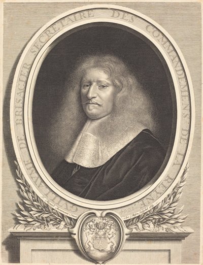 ブリサシエのウィリアム 作： Antoine Masson after Nicolas Mignard