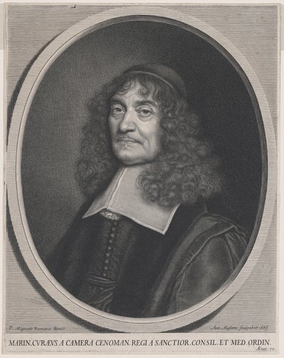 マリン・キュロー・ド・ラ・シャンブル 作： Antoine Masson after Pierre Mignard I