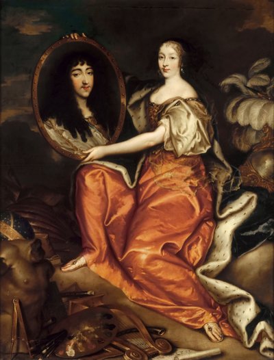 イングランドのヘンリエッタ、オルレアン公爵夫人 1644-1670 作： Antoine Mathieu