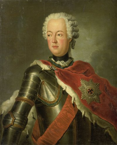 アウグスト・ヴィルヘルムの肖像 (1722-1758) 作： Antoine Pesne (copy after)