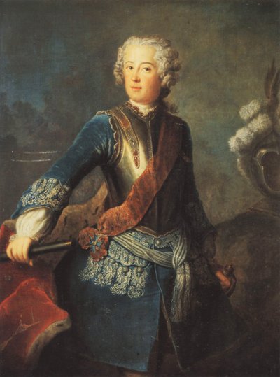 ドイツ語：プロイセン皇太子フリードリヒ 作： Antoine Pesne