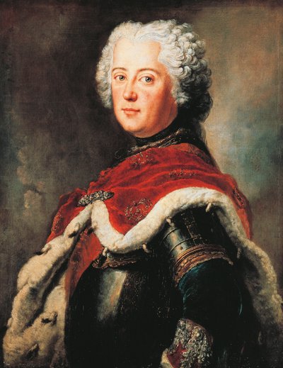 大王と呼ばれたブランデンブルク公フリードリッヒ2世の肖像（ベルリン 作： Antoine Pesne