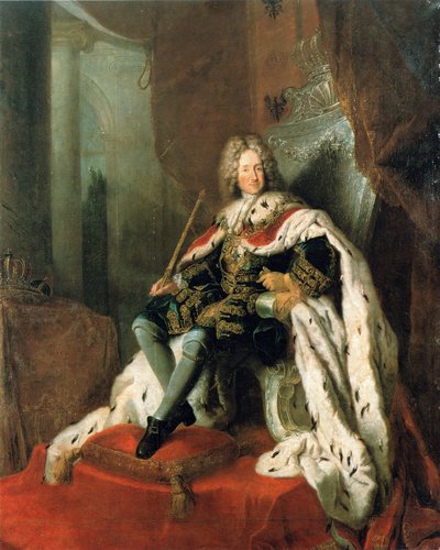 プロイセンのフレデリック1世の肖像（1657〜1713年） 作： Antoine Pesne