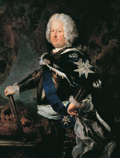 スタニスワフ I レシチンスキーの肖像（Lviv 作： Antoine Pesne