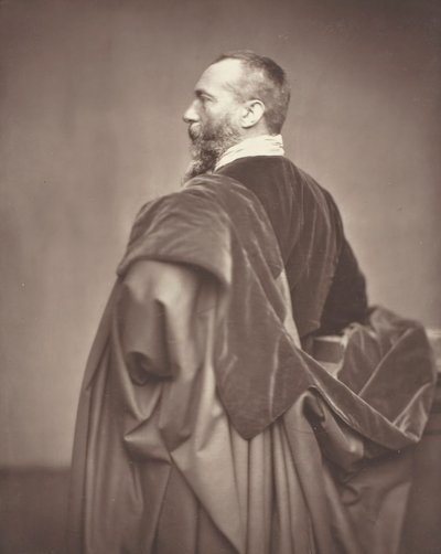 Jean-Baptiste Alphonse Karr フランスの評論家、ジャーナリスト、小説家、1808～1890年頃。 1876年。 作： Antoine Samuel Adam Salomon