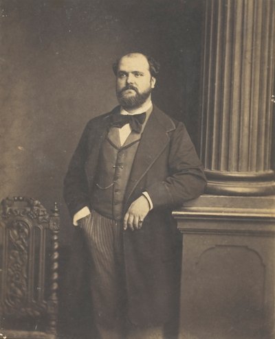 Untitled Man Standing, en Face, 18551869. 作： Antoine Samuel Adam Salomon