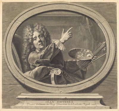 ジャン・ジュヴネ 作： Antoine Trouvain after Jean Baptiste Jouvenet