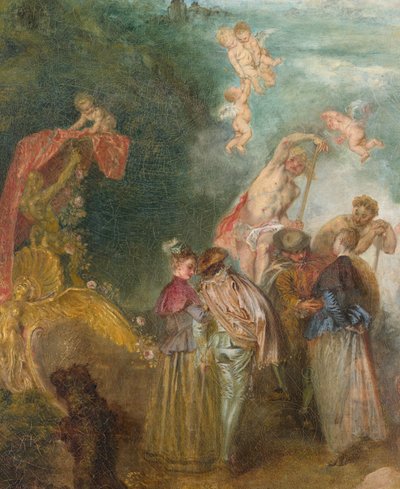 シテラ島の巡礼（1717） 作： Jean Antoine Watteau