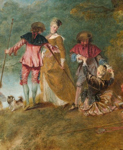 シテラ島の巡礼 作： Jean Antoine Watteau
