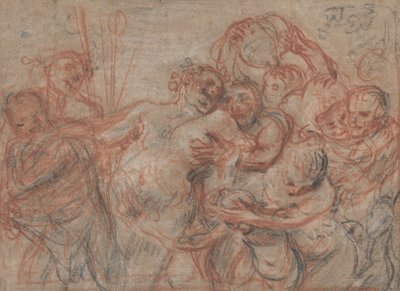 The March of Silenus [straight] 作： Antoine Watteau
