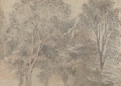 梢 [裏面] 作： Antoine Watteau
