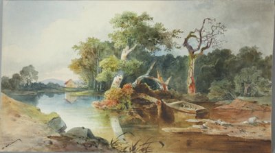川の風景 作： Anton Altmann