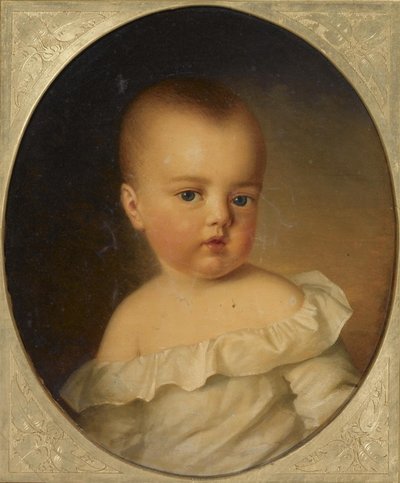 オーストリア、エストのマリアテレジアの肖像1849〜1919年、1850年 作： Anton Einsle