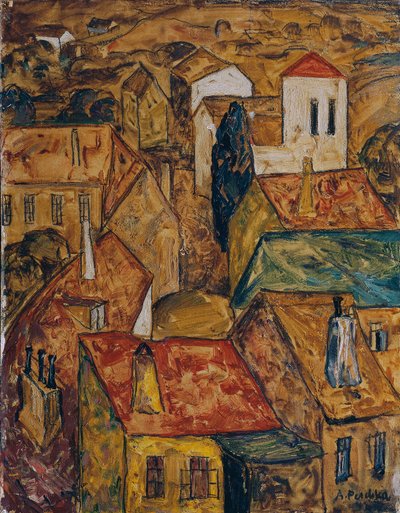 都市景観 作： Anton Emanuel Peschka
