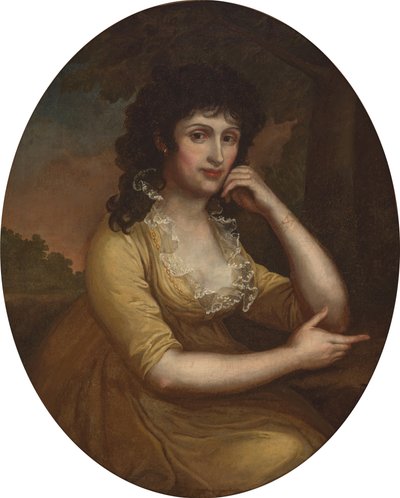 ドイツ語：Bildnis Dorota Czartoryska, geb. Jabłonowska ドロタ・チャルトリスカ旧姓ヤブウォノフスカの肖像画 作： アントングラフ