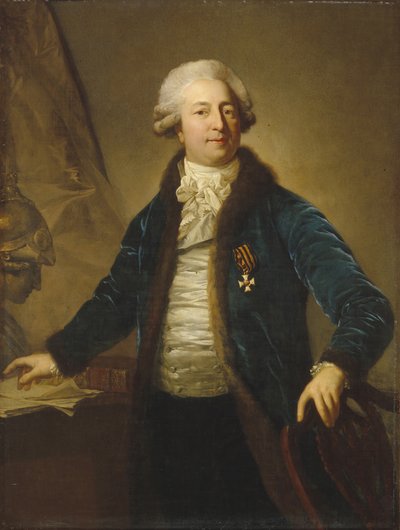 エイドリアンイヴァノヴィッチディヴォフの肖像1749-1814、1790年代 作： Anton Graff