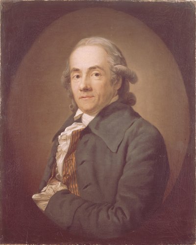 クリスチャンフリードリヒヴォスの肖像1724〜1795年 作： Anton Graff