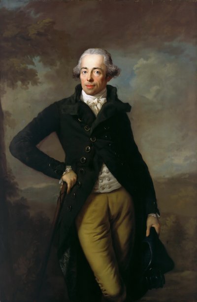 ヘンリー14世の肖像1749〜1799年、プリンスオブロイス、1789年 作： Anton Graff