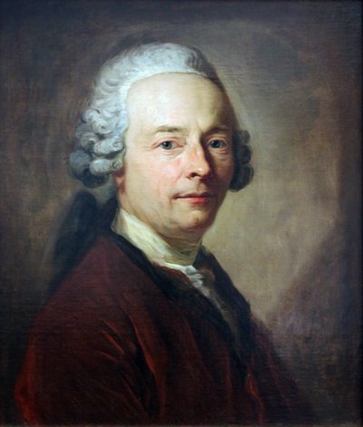 カール・ヴィルヘルム・ラムラー（1725-1798）の肖像 作： アントングラフ
