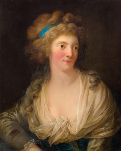 1767年から1820年のプロイセンのフレデリカ・シャーロット王女、ヨーク公とアルバニー公。 作： Anton Graff