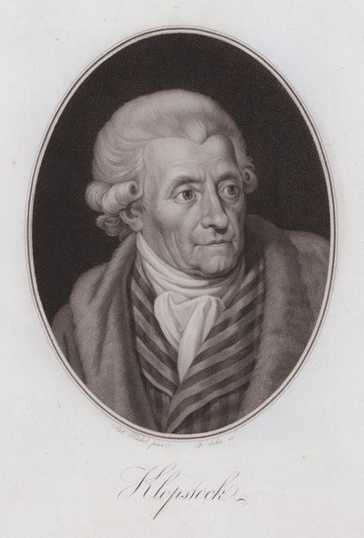 Friedrich Gottlieb Klopstock（ドイツの詩人）（彫刻 作： Anton Hickel