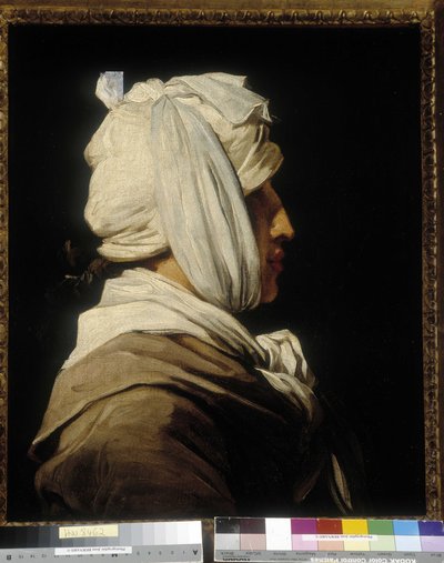 画家アニセ・シャルル・ガブリエル・ルモニエ（1743-1824）の肖像、バンデットヘッド 作： Anton Ignaz (after) Melling