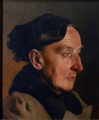 老婆の頭 作： Anton Josef von Kenner
