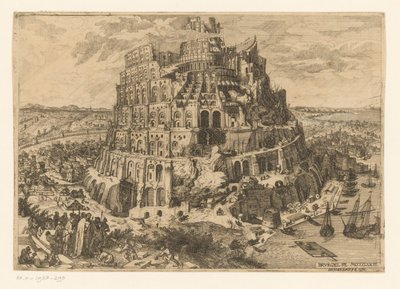 バベルの塔 作： Anton Joseph von Prenner
