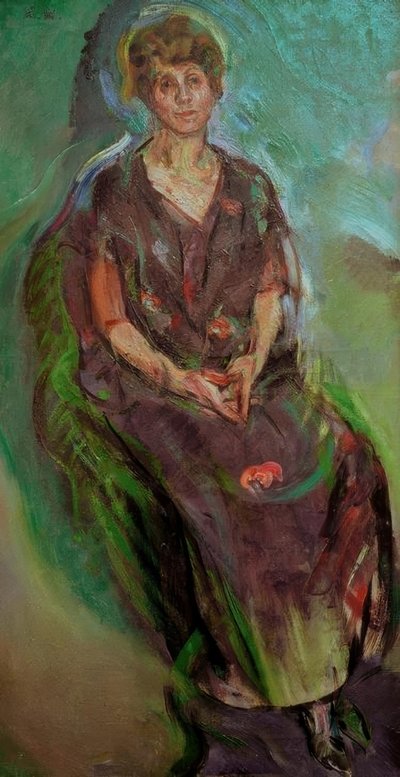 Bertha Zuckerkandl 作： Anton Kolig
