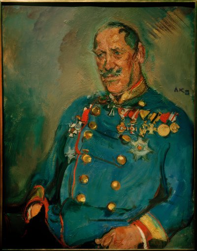 ザイプト将軍の肖像 作： Anton Kolig