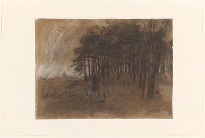森の端 作： Anton Mauve