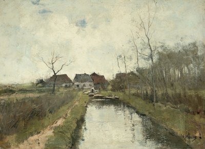溝の家 作： Anton Mauve