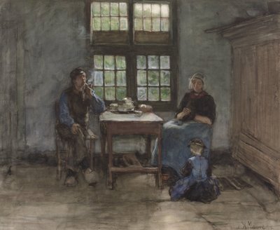 ラーレンのインテリア 作： Anton Mauve