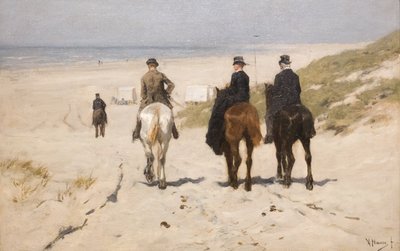 朝のビーチライド 作： アントン・モーブ