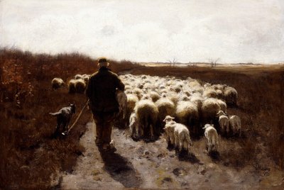 群れの帰還、 作： Anton Mauve