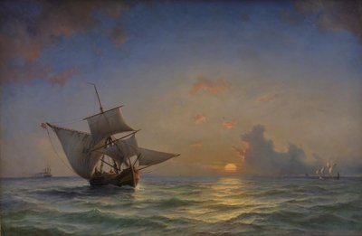 海景 作： Anton Melbye