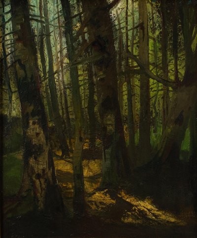 森林伐採 作： Anton Müller Wischin
