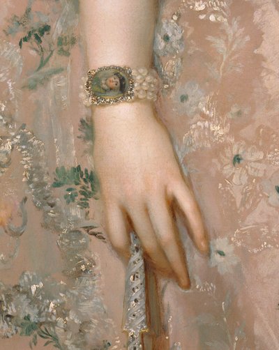 マリールイーズ・ド・パルム、従兄弟の妻... 作： アントン・ラファエル (attr. to) Mengs