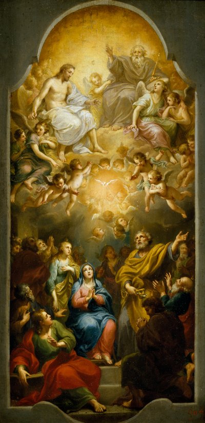聖霊の降臨」アントン・ラファエル・メングス著 作： Anton Raphael Mengs