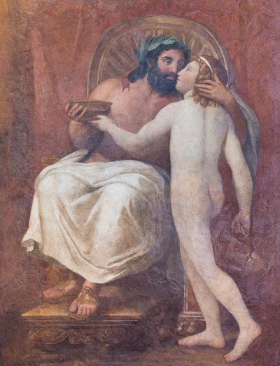 Júpiter e Ganimedes 作： Anton Raphael Mengs