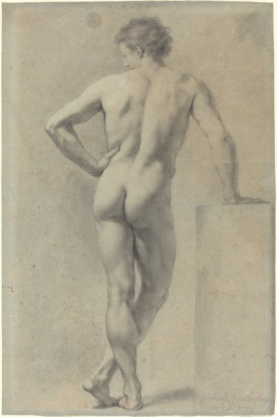 男性ヌード研究 作： Anton Raphael Mengs